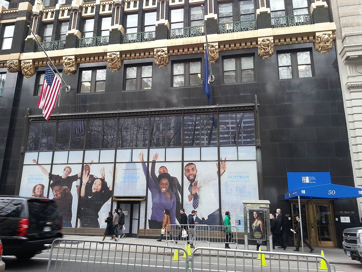CUNY Stella and Charles Guttman Community College campus