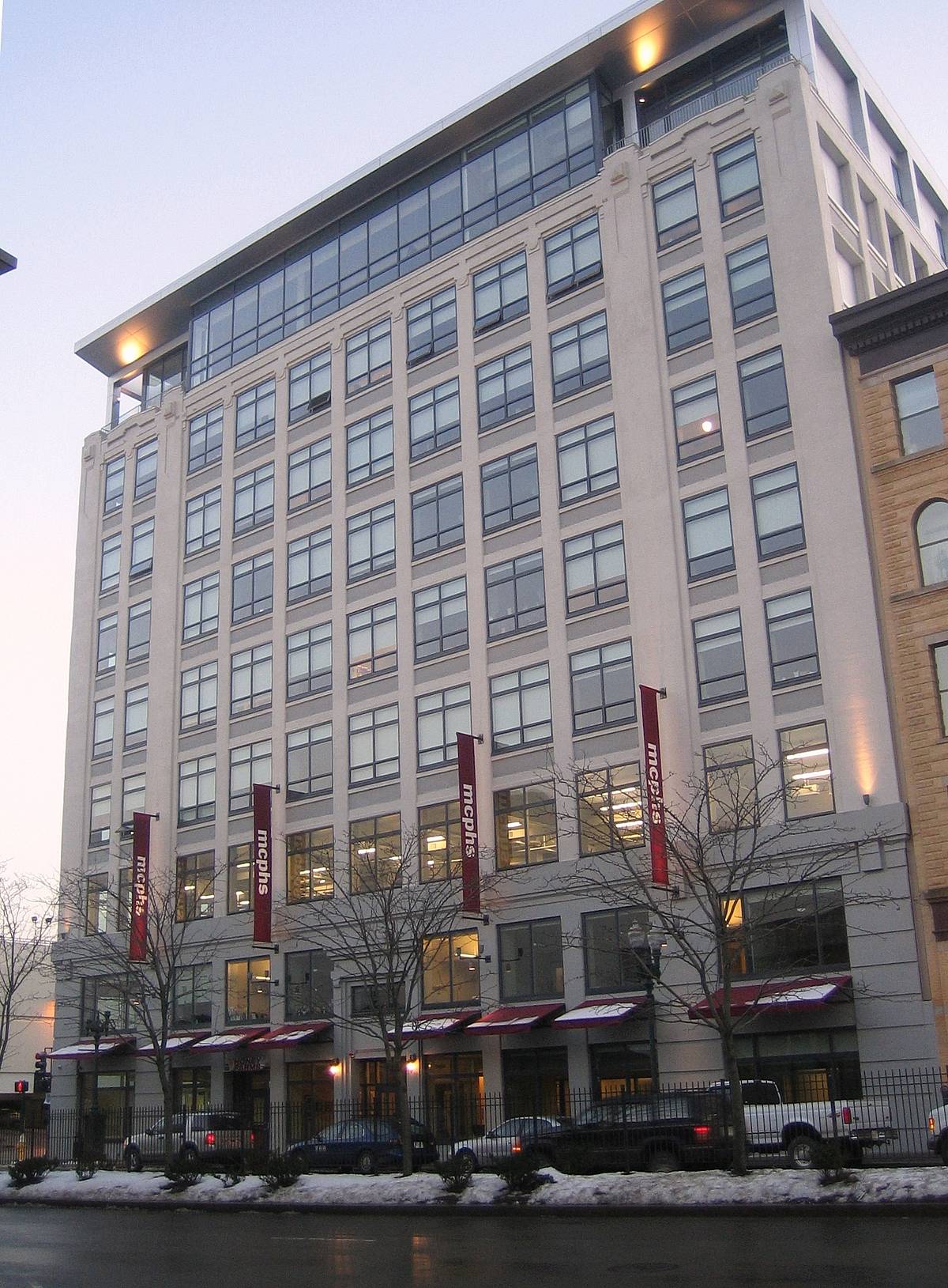 MCPHS University campus