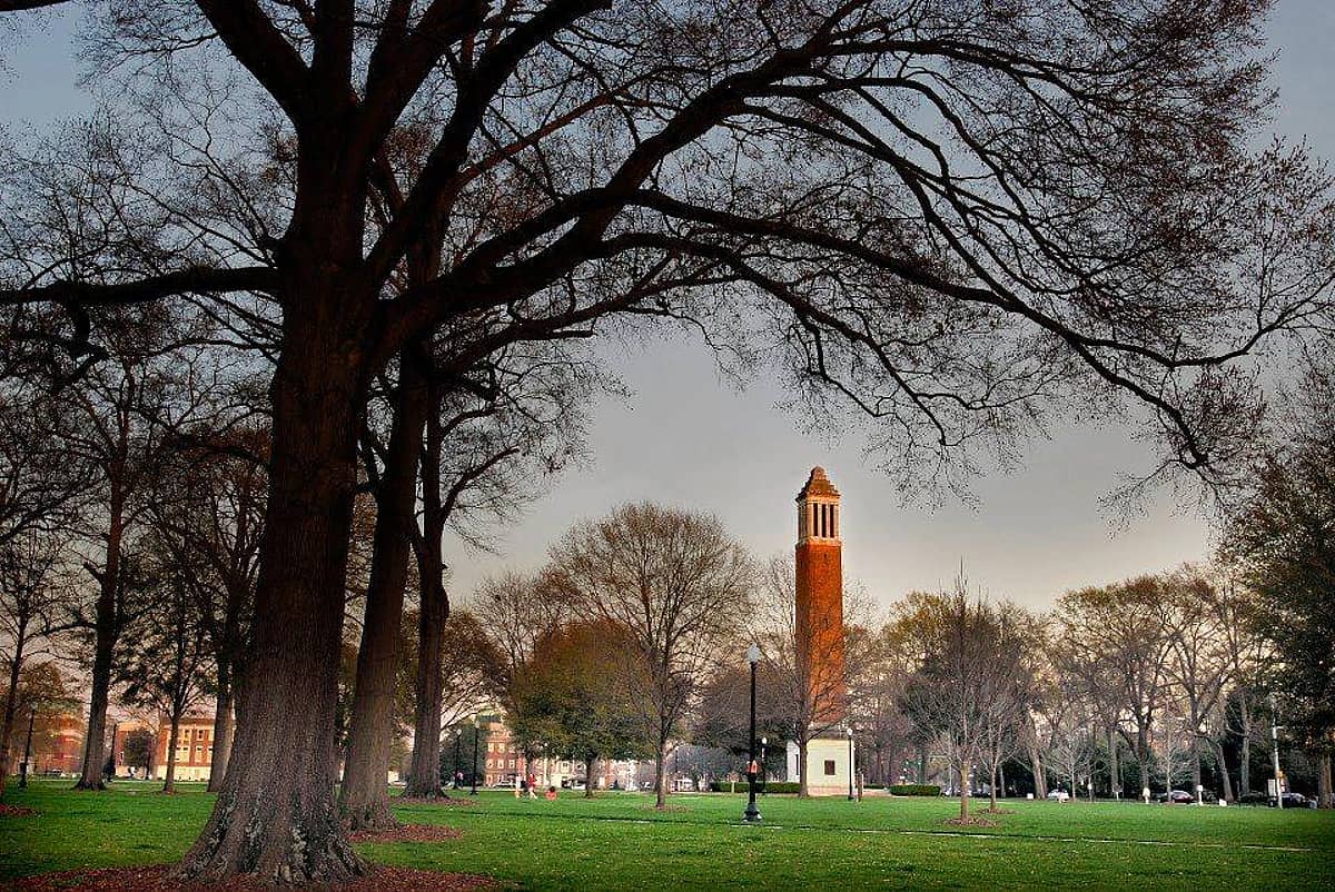 The University of Alabama campus