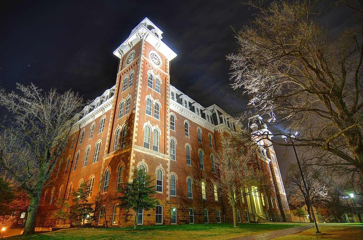 University of Arkansas campus