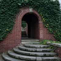 Campus archway